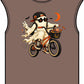 Ghost Rider BMX Unisex Garment-Dyed Muscle Tee image 8