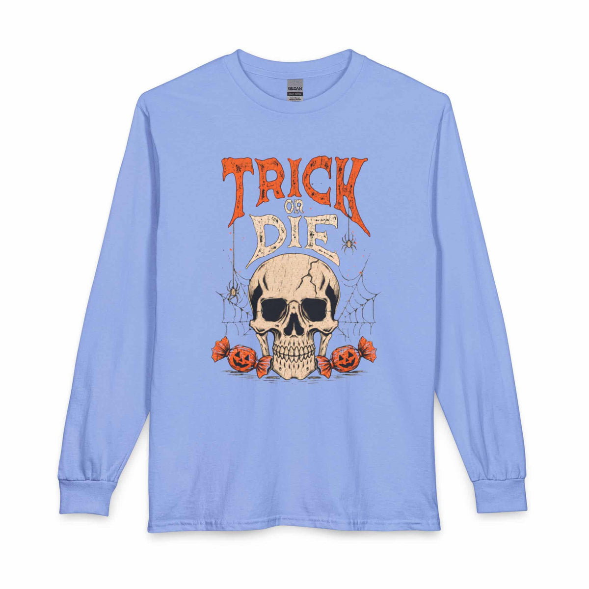 TRICK OR DIE Long Sleeve T-Shirt image 8