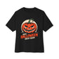 Make Halloween Great Again Unisex Oversized Boxy Tee - Black, M image