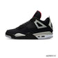 AJ 4 Black Cement Shoes Sneakers - nk0004141 image 1