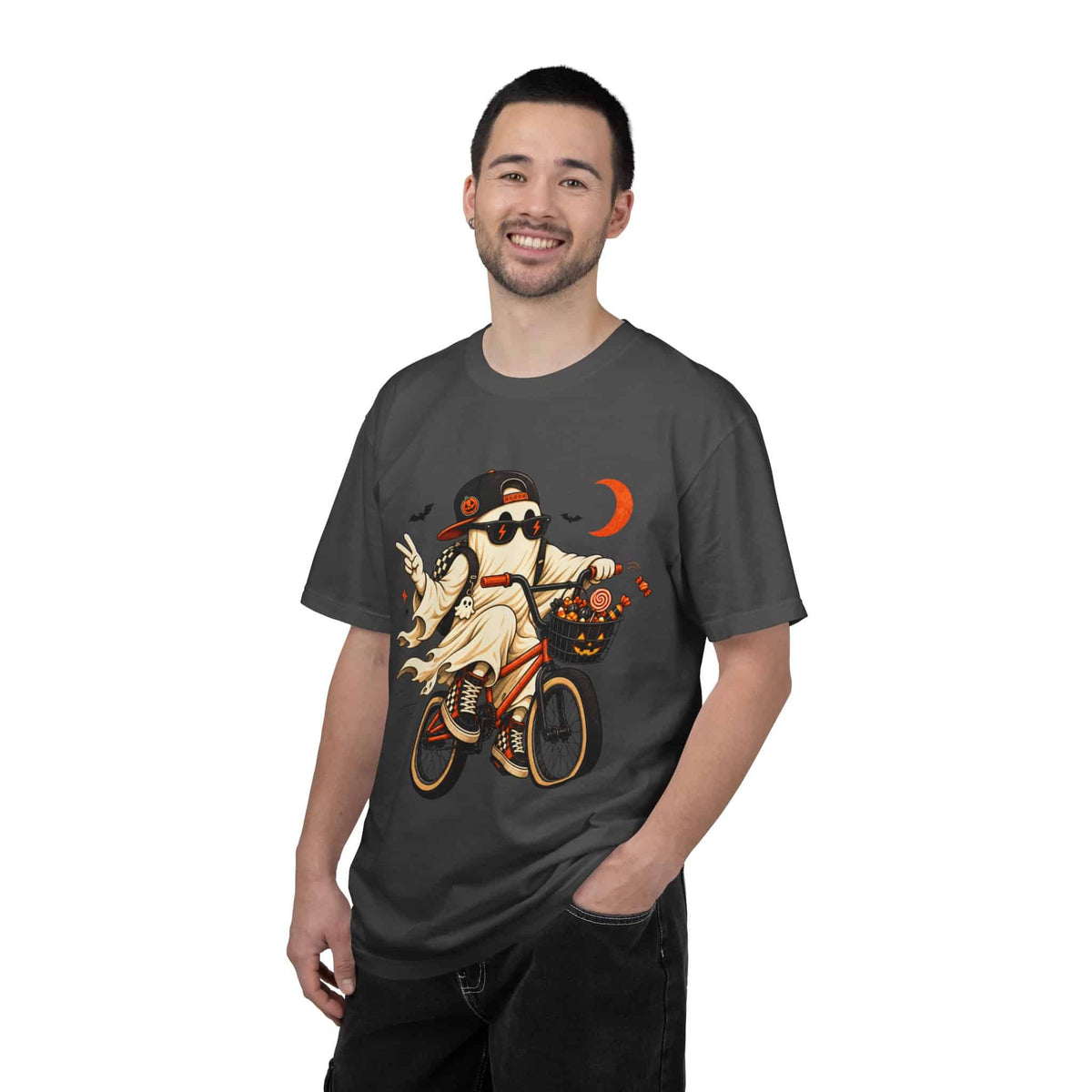 Gangster Mask Unisex Garment-Dyed T-shirt image 88