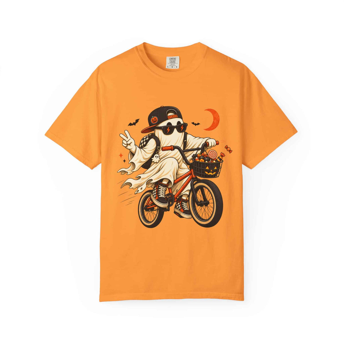 Gangster Mask Unisex Garment-Dyed T-shirt image