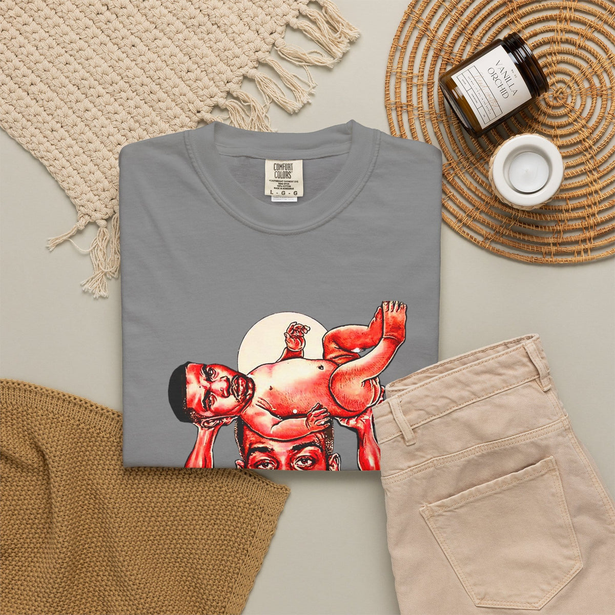 Nas The Last Word Unisex Garment-Dyed T-shirt image 7