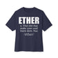 Ether Unisex Oversized Boxy Tee - Navy, 2XL image
