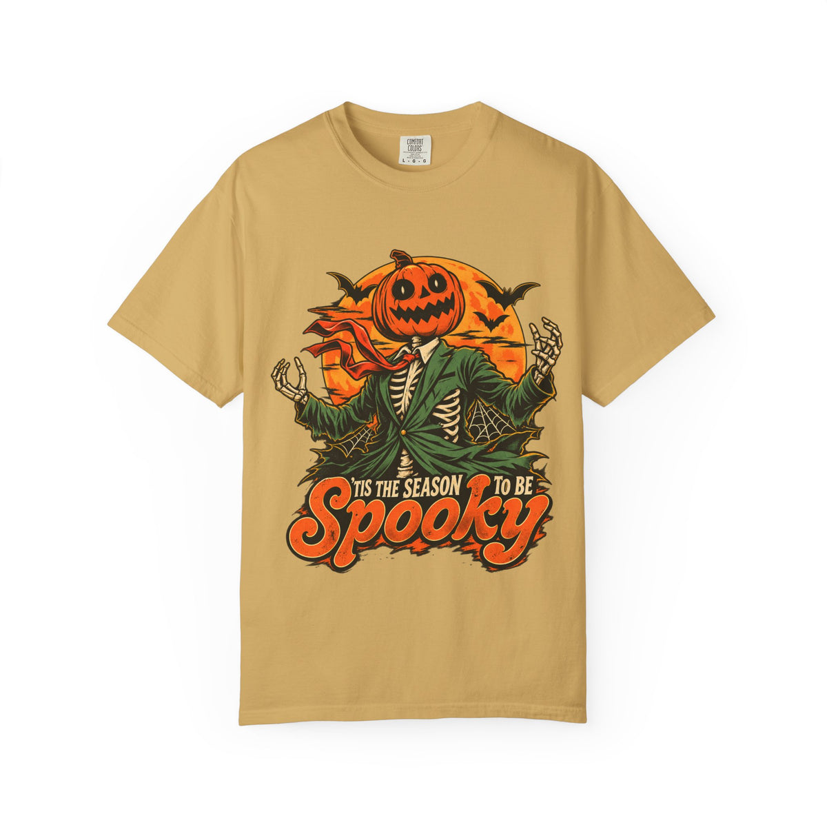 Spooky Season Unisex Garment-Dyed T-shirt image