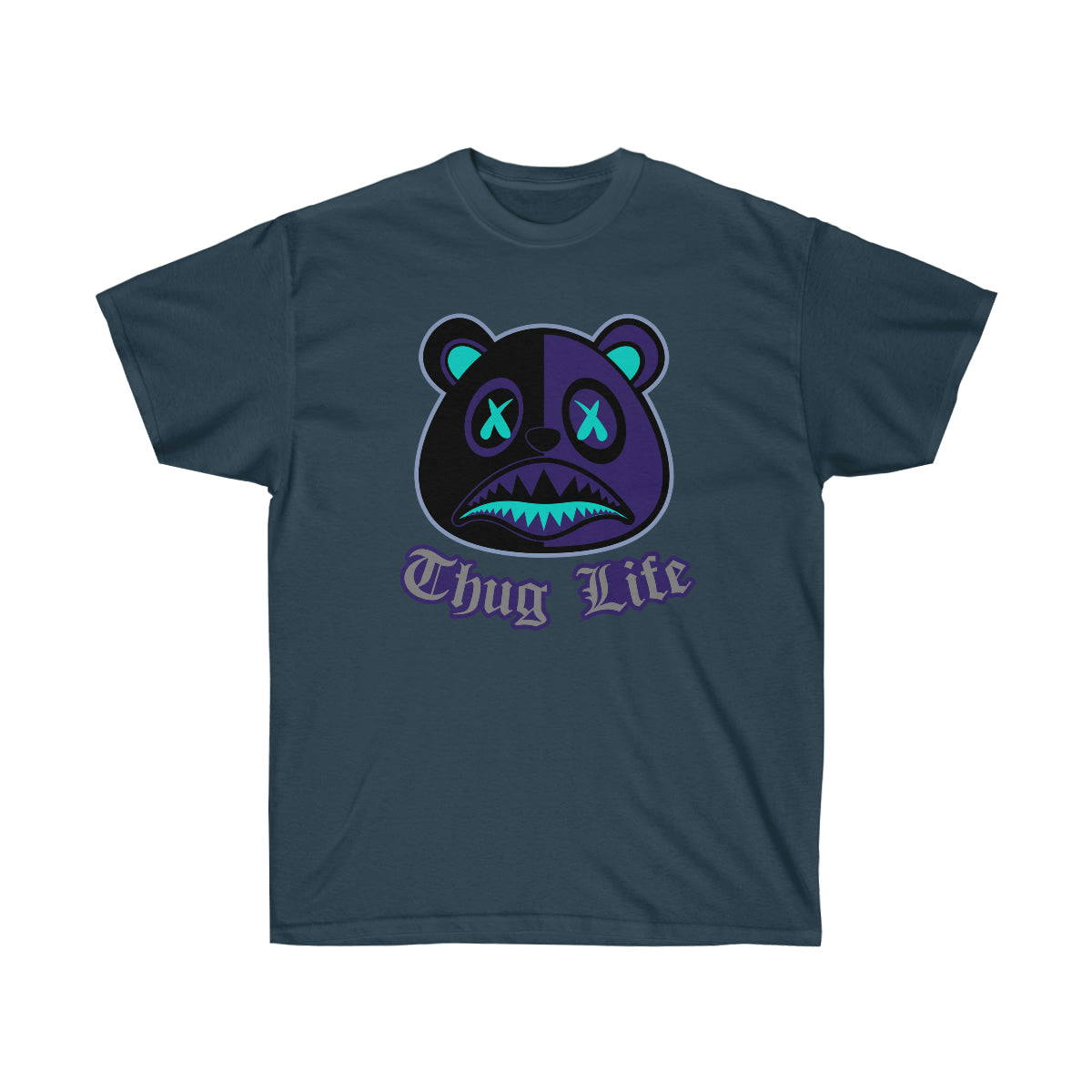 Thug Life Men T-Shirt - Blue Dusk, 3XL image