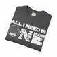 ALL_I_NEED_IS Unisex Garment-Dyed T-shirt image 10