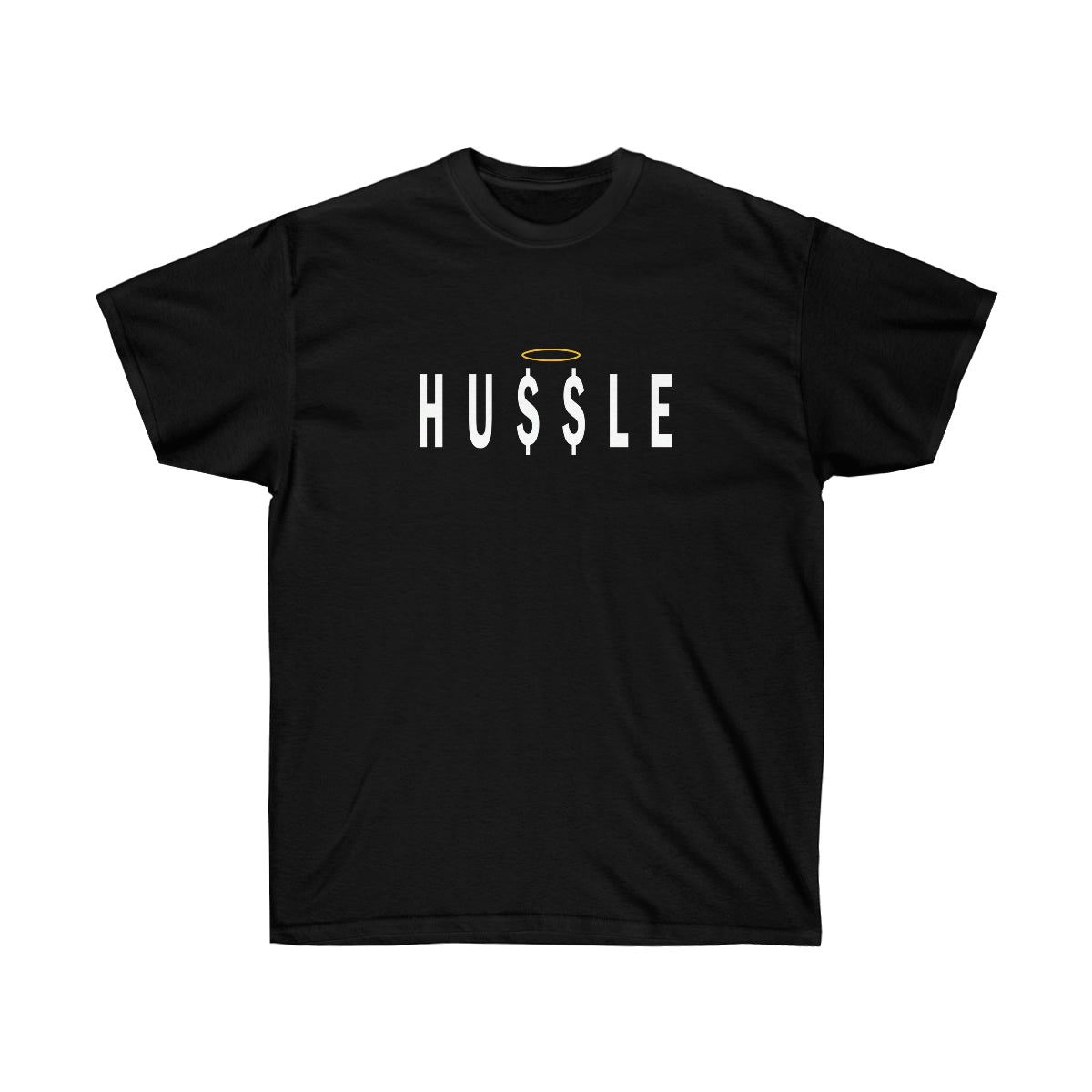 Hussle Halo Men T-shirt - Black, XL image