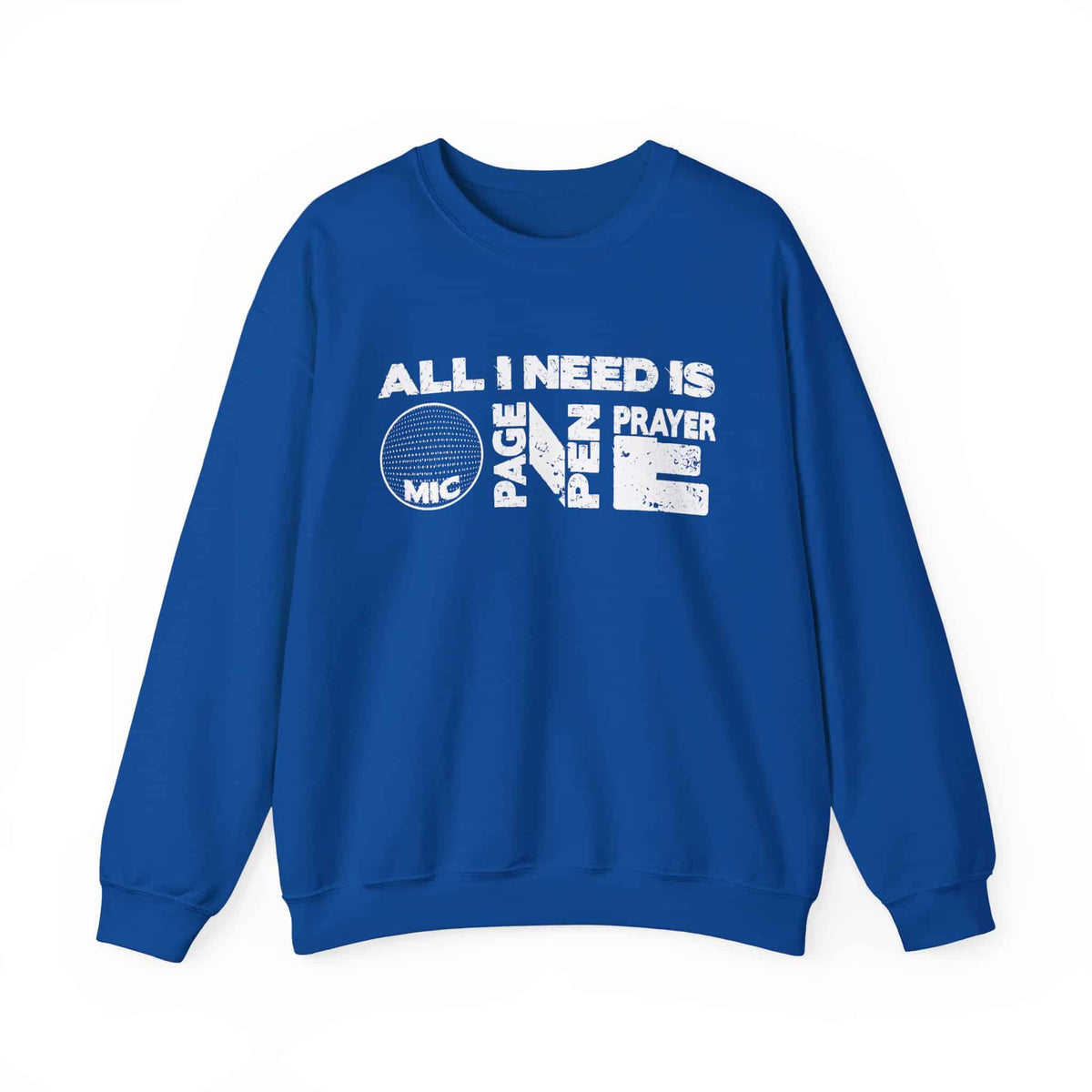 ALL_I_NEED_IS Crewneck Sweatshirt image 36