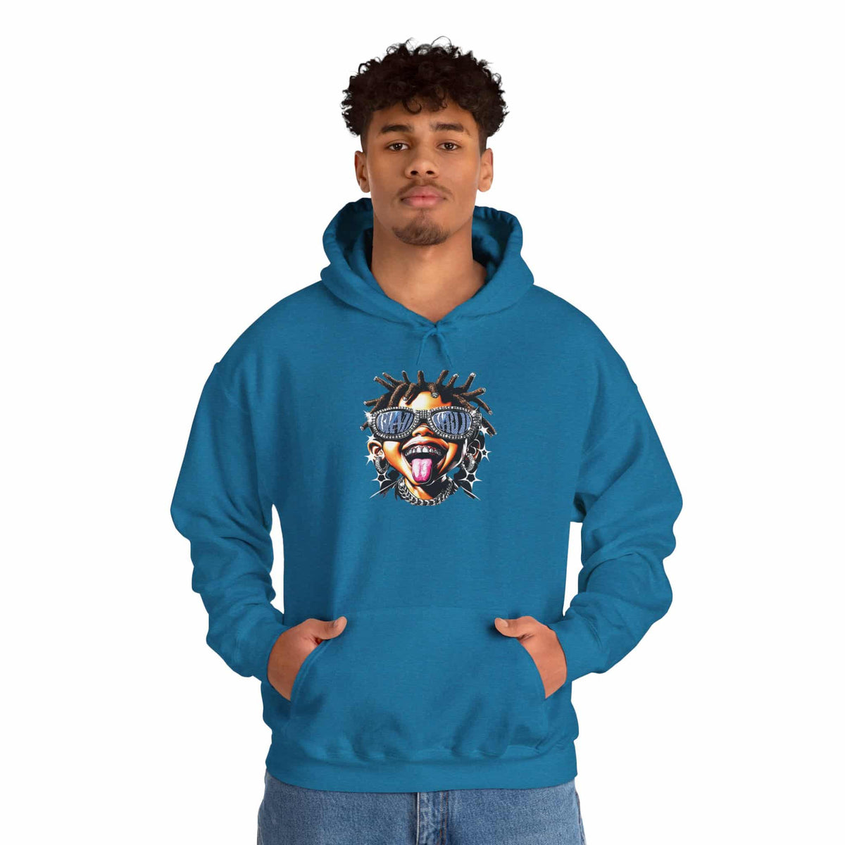 Diamond Drip Hooded Sweatshirt image 19