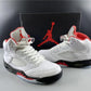 AJ 5 Fire Red Silver Tongue (2020) Shoes Sneakers - nk0000787 image 11
