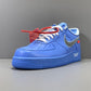 AF 1 Low OW MCA University Blue Shoes Sneakers - nk0000004 image 6