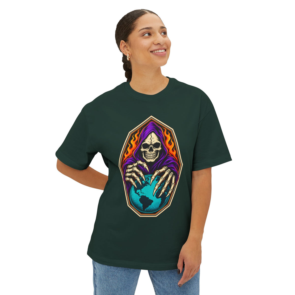 Soul Keeper Unisex Oversized Boxy Tee image 22