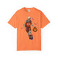 Halloween Basketball Unisex Garment-Dyed T-shirt image 6