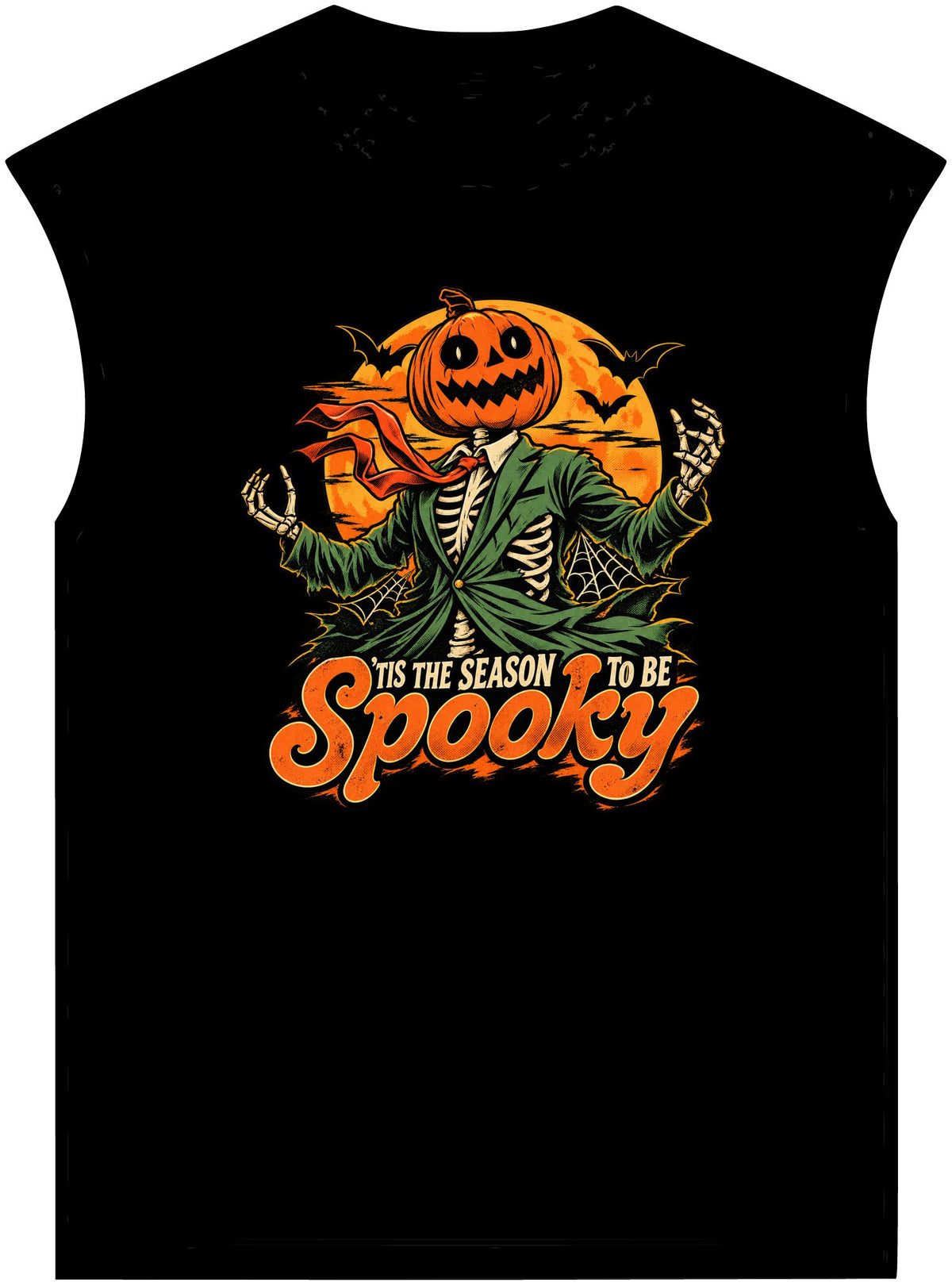Spooky Season Unisex Garment-Dyed Muscle Tee image 0