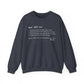 Beef Definition Crewneck Sweatshirt image