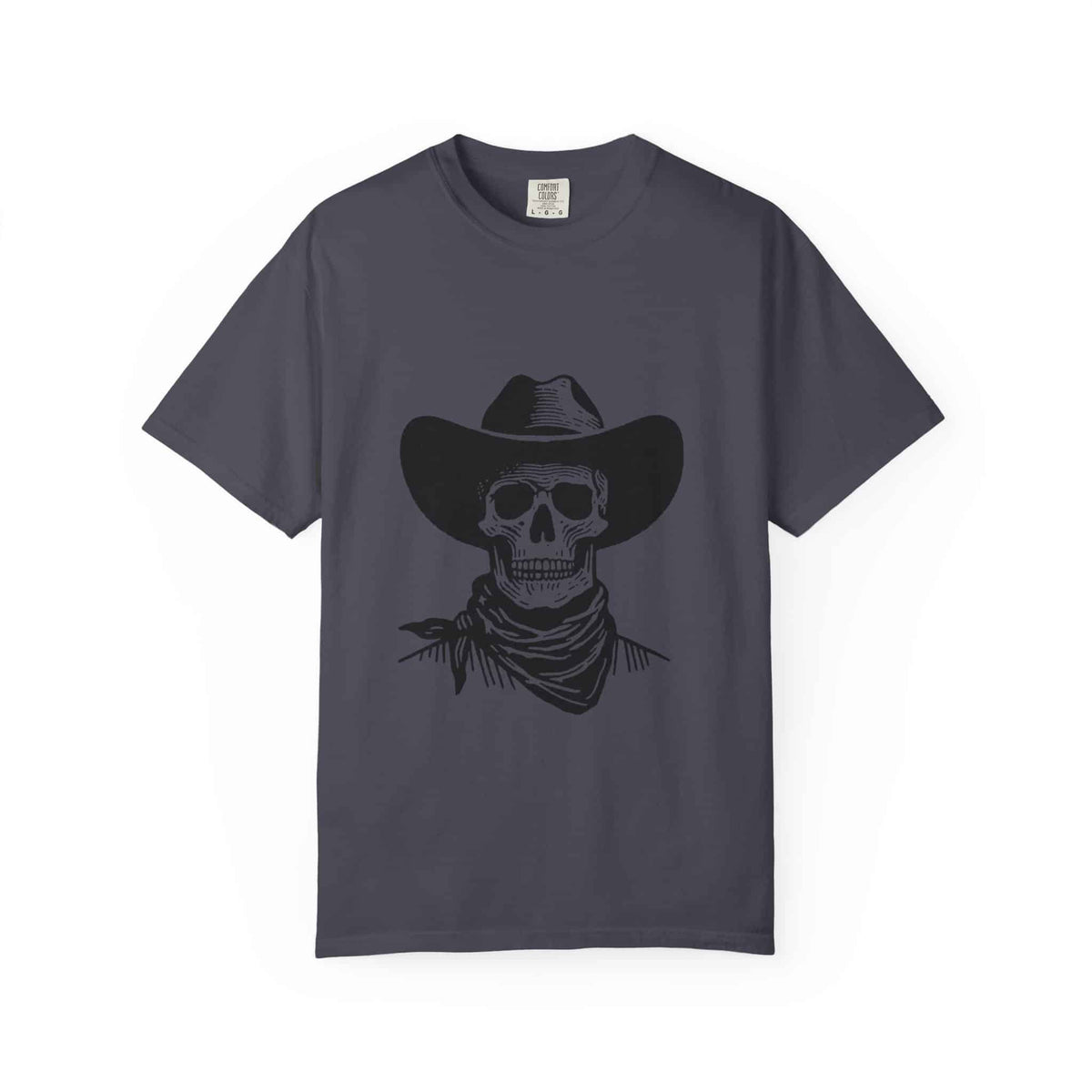 Outlaw Skull Unisex Garment-Dyed T-shirt image 91