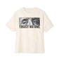 Graphic Print Unisex Oversized Boxy Tee - POD0039 - Natural, 2XL image