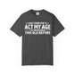 Graphic Print Unisex Garment-Dyed T-shirt – POD0034 image