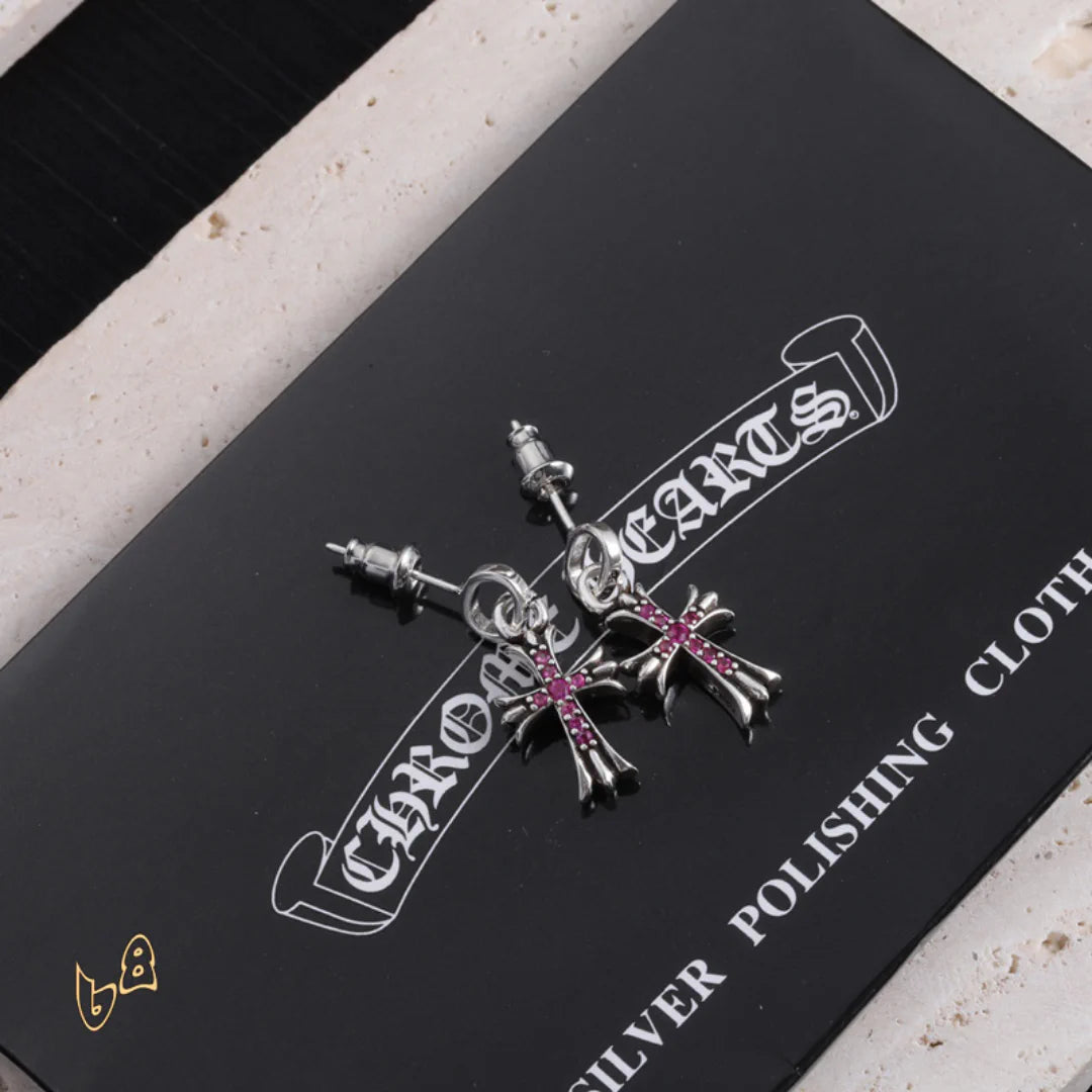 CH Cross Earrings - CH0150 image 3