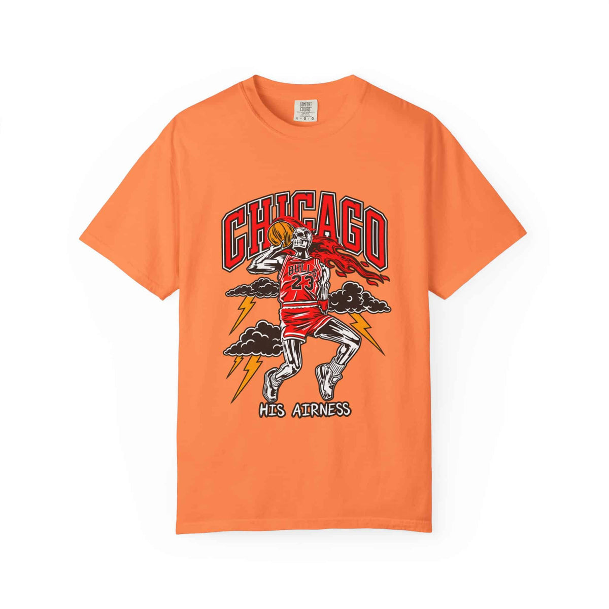 Graphic Print  Unisex Garment-Dyed T-shirt - POD0038 image