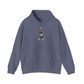 Skull Luxury Hooded Sweatshirt - M, Heather Navy image