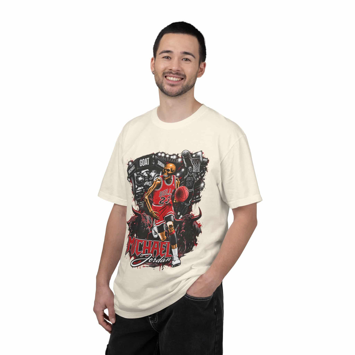 Chicago Legend 23 Unisex Garment-Dyed T-shirt image 18