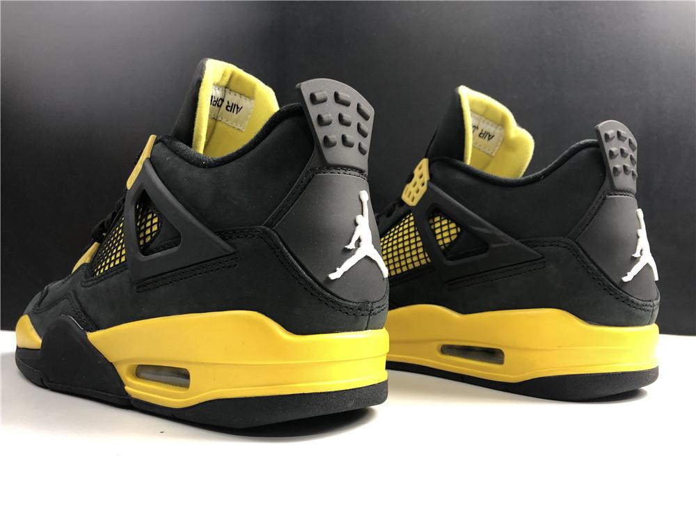 Air Jordan 4 Retro Thunder Shoes Sneakers - nk0001543 image 5