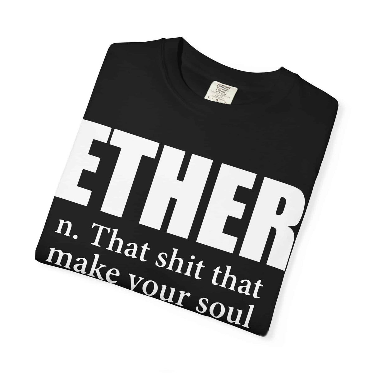 Ether Unisex Garment-Dyed T-shirt image 2