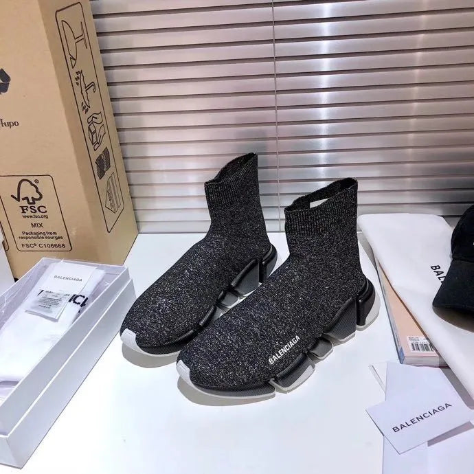 BLCG Speed 2.0 Recycled Knit Grey White Black Shoes Sneakers – bl0000011 image 3