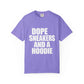 Graphic Print  Unisex Garment-Dyed T-shirt - POD0036 image