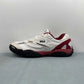 FL Echappe 2 White and Wine-Red Shoes Sneakers - nk0005392 image 4