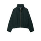 Bombers Jackets Plaid Long Sleeve
