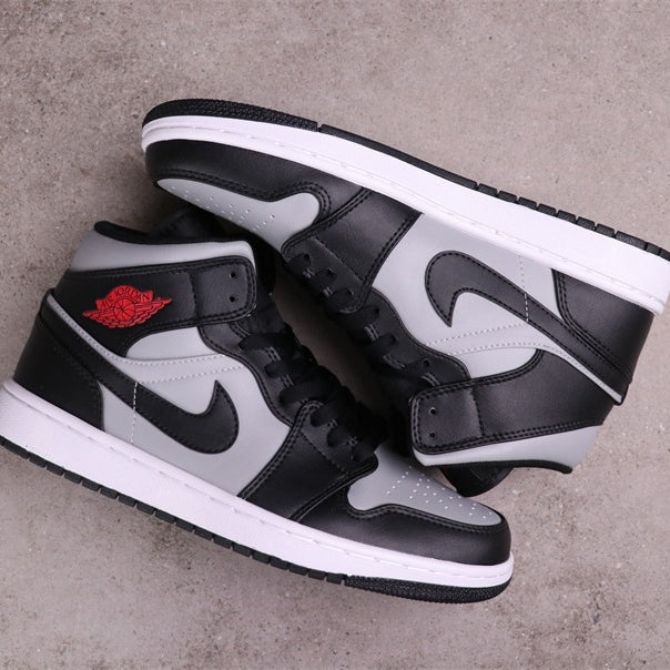Air Jordan 1 Mid Shadow Red Shoes Sneakers - nk0001997 image 2