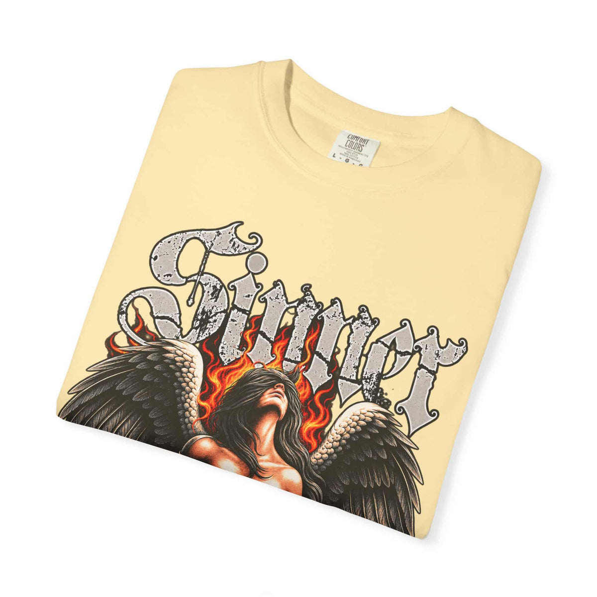 Sinner’s Flame Unisex Garment-Dyed T-shirt image 23