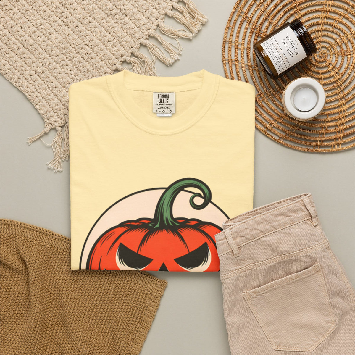 Make Halloween Great Again Unisex Garment-Dyed T-shirt image 37