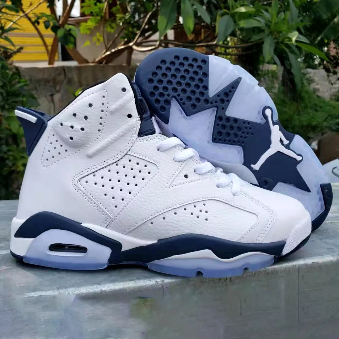 AJ 6 Midnight Navy Shoes Sneakers - nk0001645 image 9