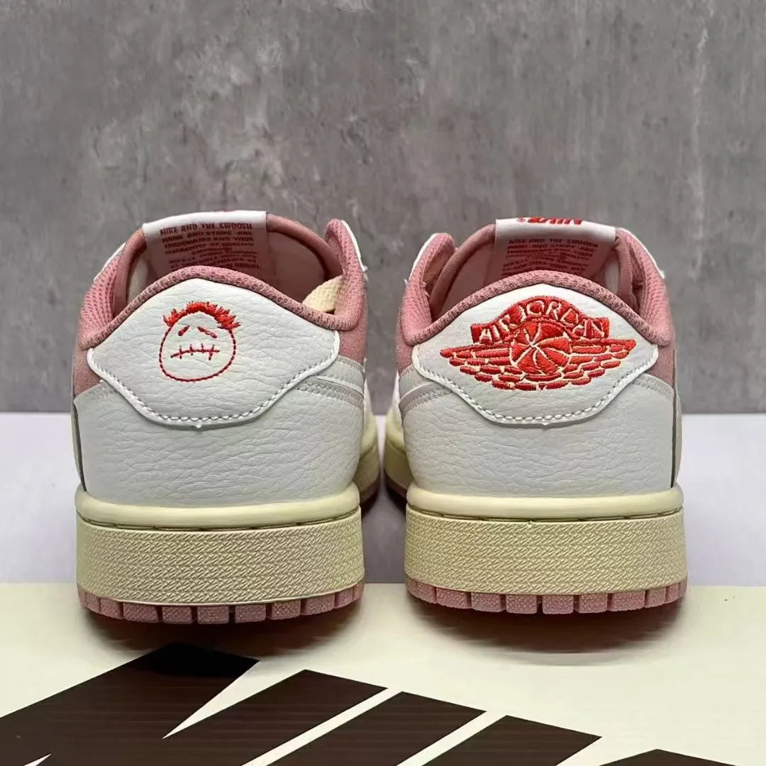 Travis Scott x AJ 1 Low OG Shy Pink Shoes Sneakers - nk0004048 image 7