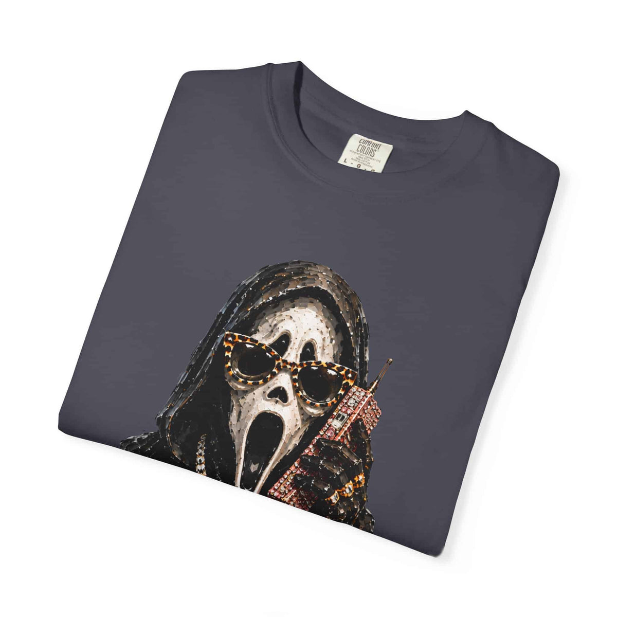 Halloween Ghostface Unisex Garment-Dyed T-shirt image 93