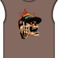 GOATED Skull Unisex Garment-Dyed Muscle Tee image 8