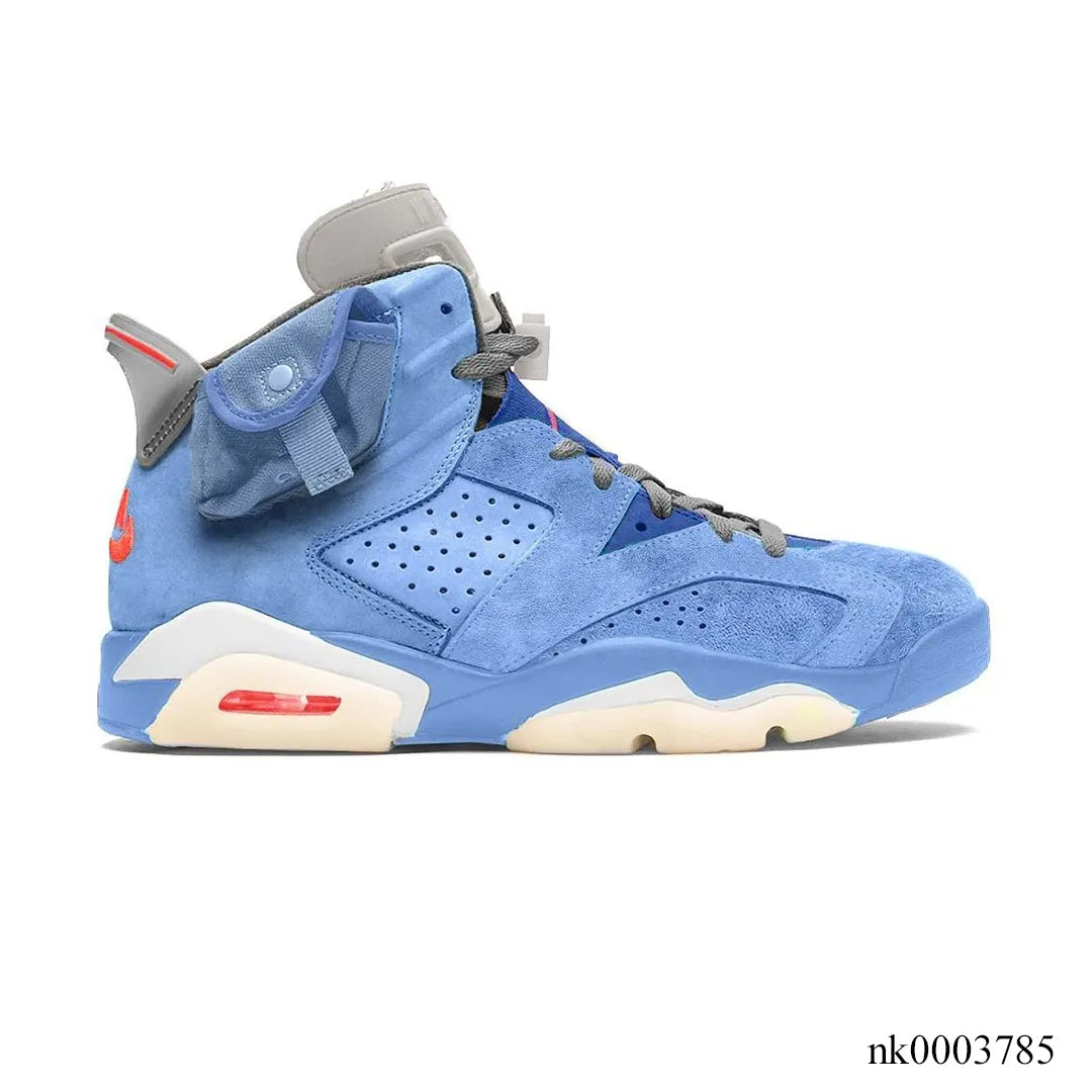 AJ 6 x Travis Scott Houston Oilers Light Blue Shoes Sneakers - nk0003785 image