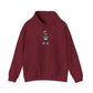 Skull Luxury Hooded Sweatshirt - S, Garnet image