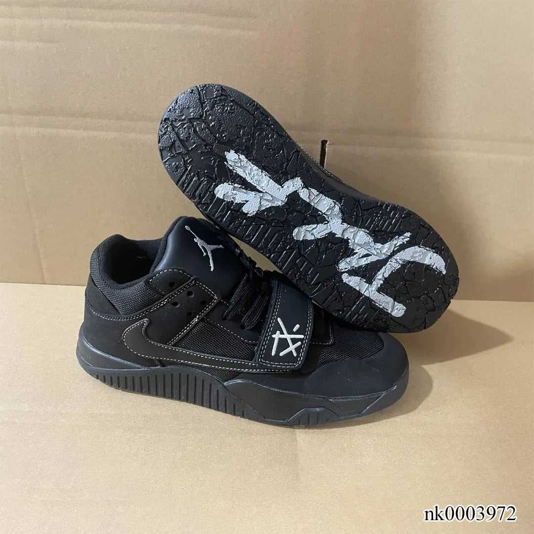 Travis Scott x Jumpman Jack All Black Shoes Sneakers - nk0003972 image 5