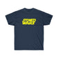 Stoned Yellow Wars Men T-Shirt - Navy, 3XL image