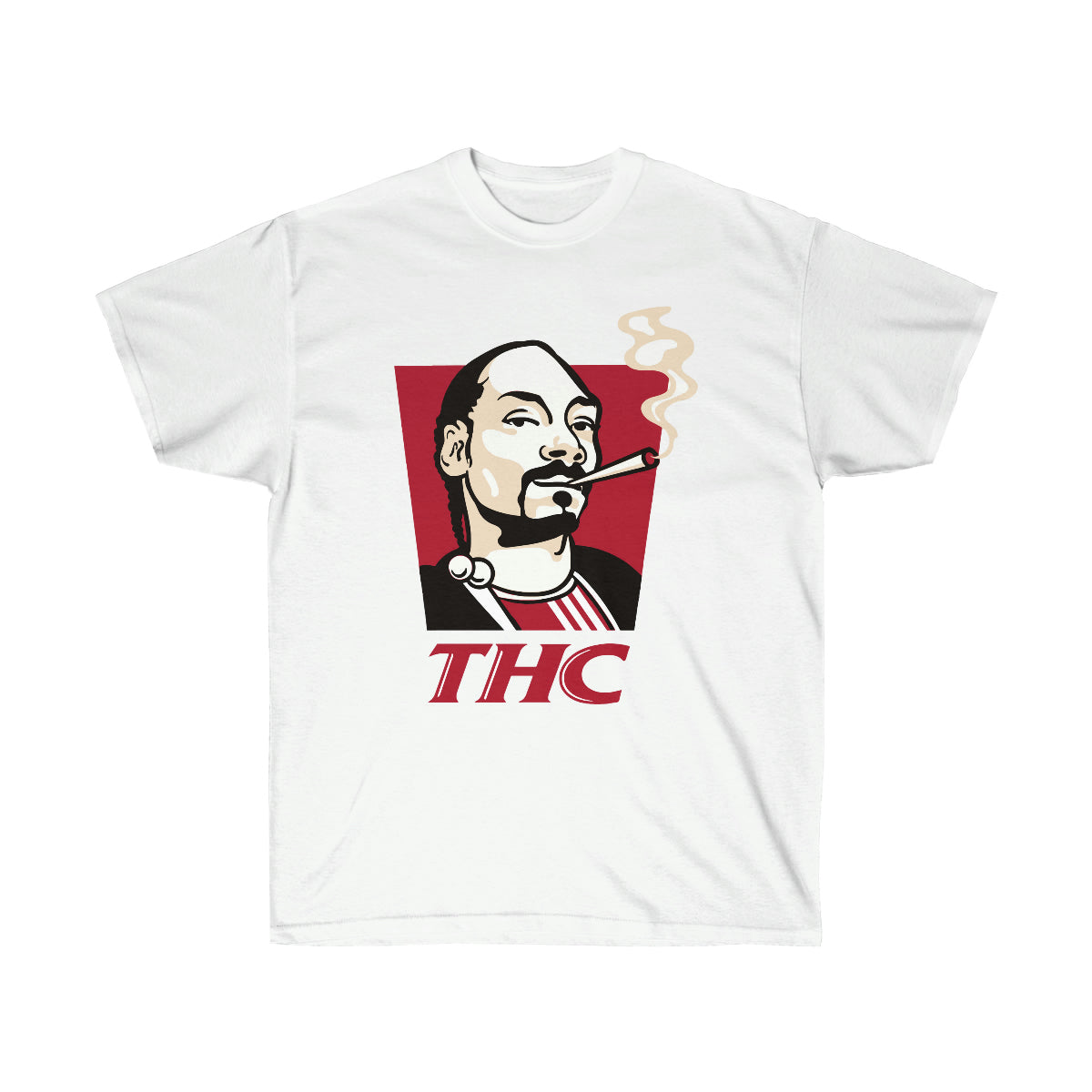 Snoop Dogg THC Smoke Men T-Shirt - White, S image