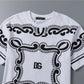 D&G Bandanna Print T-shirt in White - 106 - dng0000106 image 4