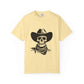 Outlaw Skull Unisex Garment-Dyed T-shirt image