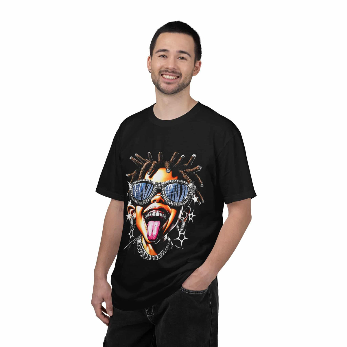 Diamond Drip Unisex Garment-Dyed T-shirt image 4