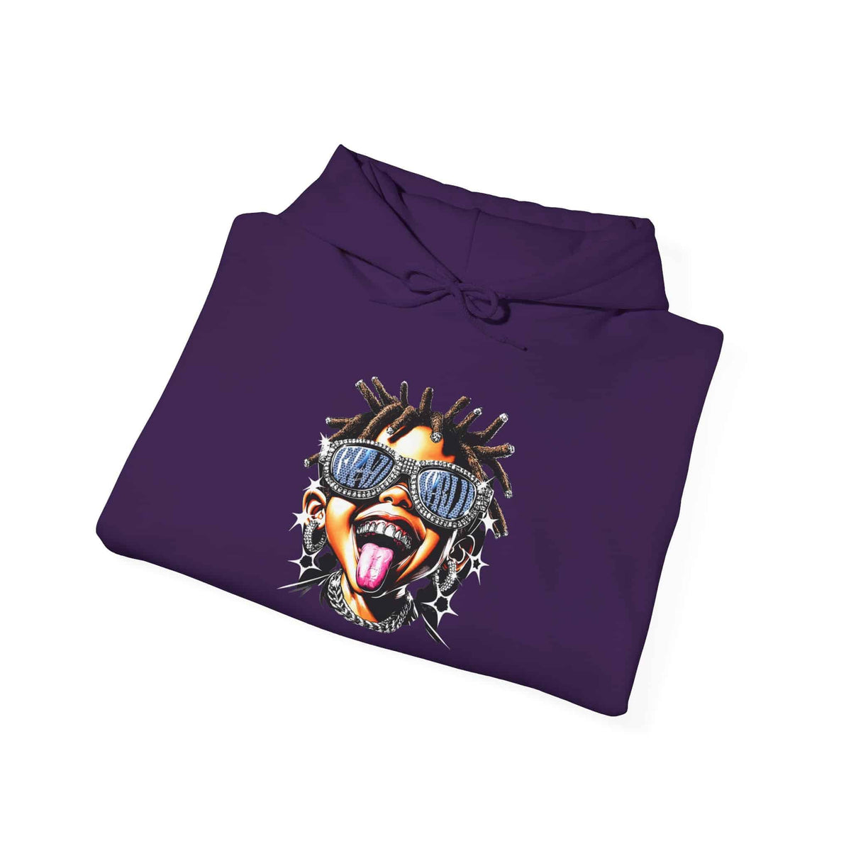 Diamond Drip Hooded Sweatshirt image 107