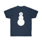 Jeezy Snowman Men T-Shirt - Navy, M image